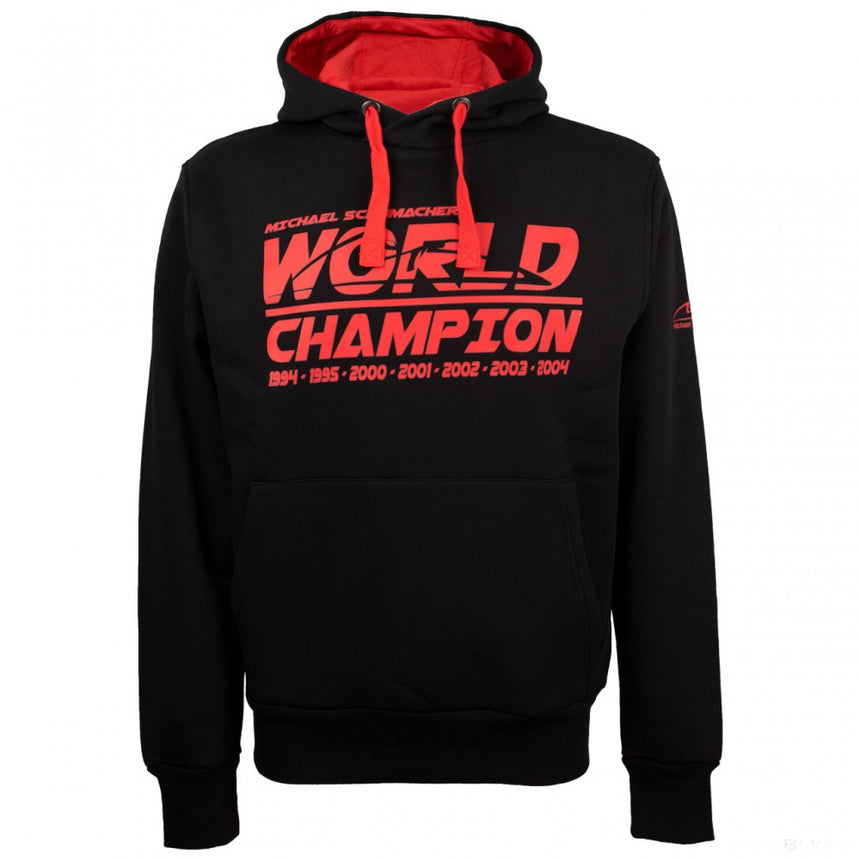 Michael Schumacher Hoodie World Champion Black - FansBRANDS®