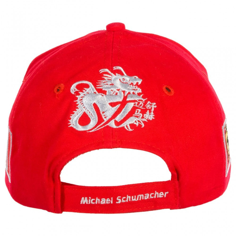 Casquette de baseball Michael Schumacher, Rouge