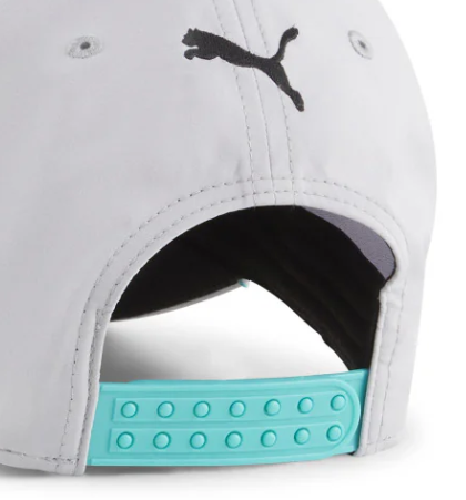 Casquette Mercedes, Puma, équipe, baseball, argent, 2024