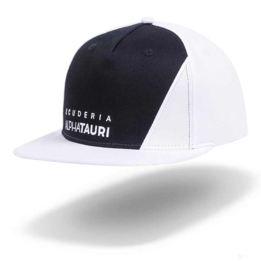 Casquette Flatbrim Alpha Tauri Équipe, Adulte, Blanc, 2021 - FansBRANDS®