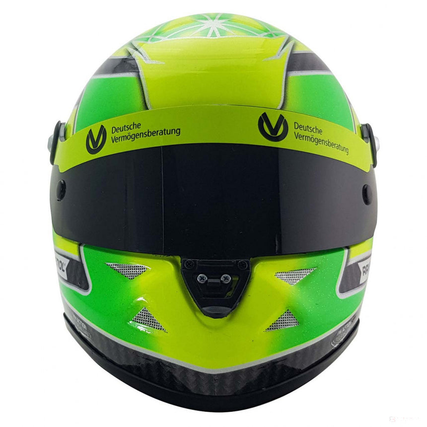 Voiture modèle, Mick Schumacher Casque Belgium Spa 2018 Formula 3 Champion, 1:2, Vert, 2018 - FansBRANDS®