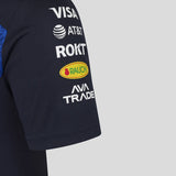 Polo Red Bull, équipe, femme, bleu