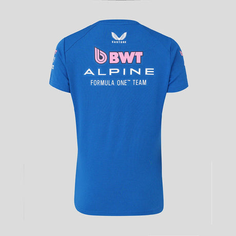 T-shirt Alpine, équipe, femme, bleu, 2026