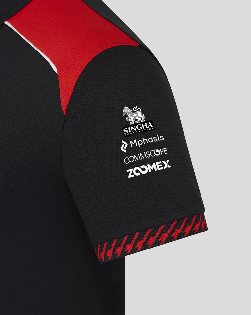 T-shirt Haas F1, équipe, femme, noir