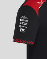 Polo Haas F1, équipe, femme, noir