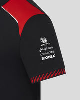 Polo Haas F1, équipe, femme, noir