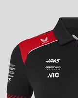 Polo Haas F1, équipe, femme, noir