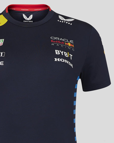 Red Bull t-shirt, Castore, équipe, femmes, bleu, 2024 - FansBRANDS®