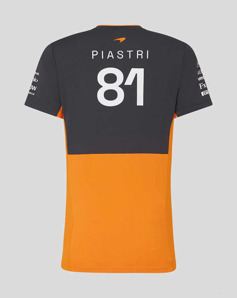 McLaren t-shirt, Castore, Oscar Piastri, femmes, orange - FansBRANDS®