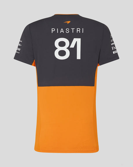 McLaren t-shirt, Castore, Oscar Piastri, femmes, orange - FansBRANDS®