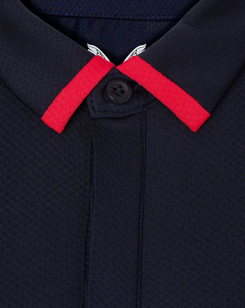 Red Bull t-shirt avec col chemise, Castore, Max Verstappen, femmes, bleu - FansBRANDS®