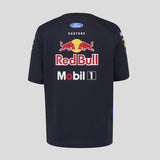 T-shirt Red Bull, équipe, enfants, bleu