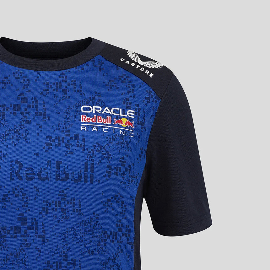 T-shirt Red Bull, équipe, Isack Hadjar, enfants, bleu, 2026