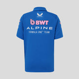 Polo alpin, équipe, enfants, bleu, 2026