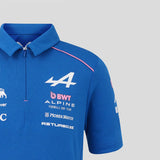 Polo alpin, équipe, enfants, bleu, 2026