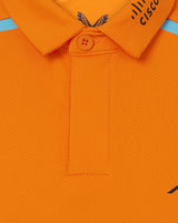 McLaren t-shirt avec col chemise, Castore, Oscar Piastri, enfant, orange - FansBRANDS®