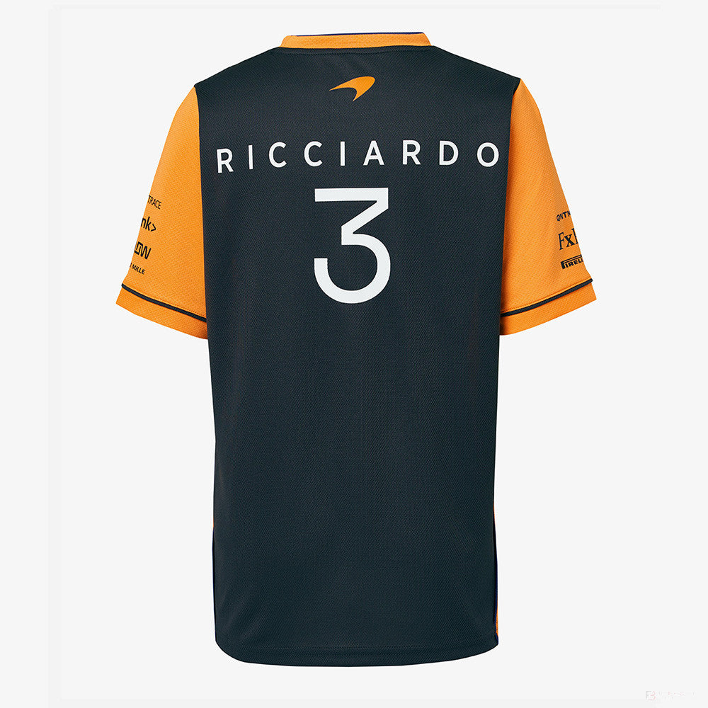 2022, Orange, Daniel Ricciardo Team, McLaren T-shirt