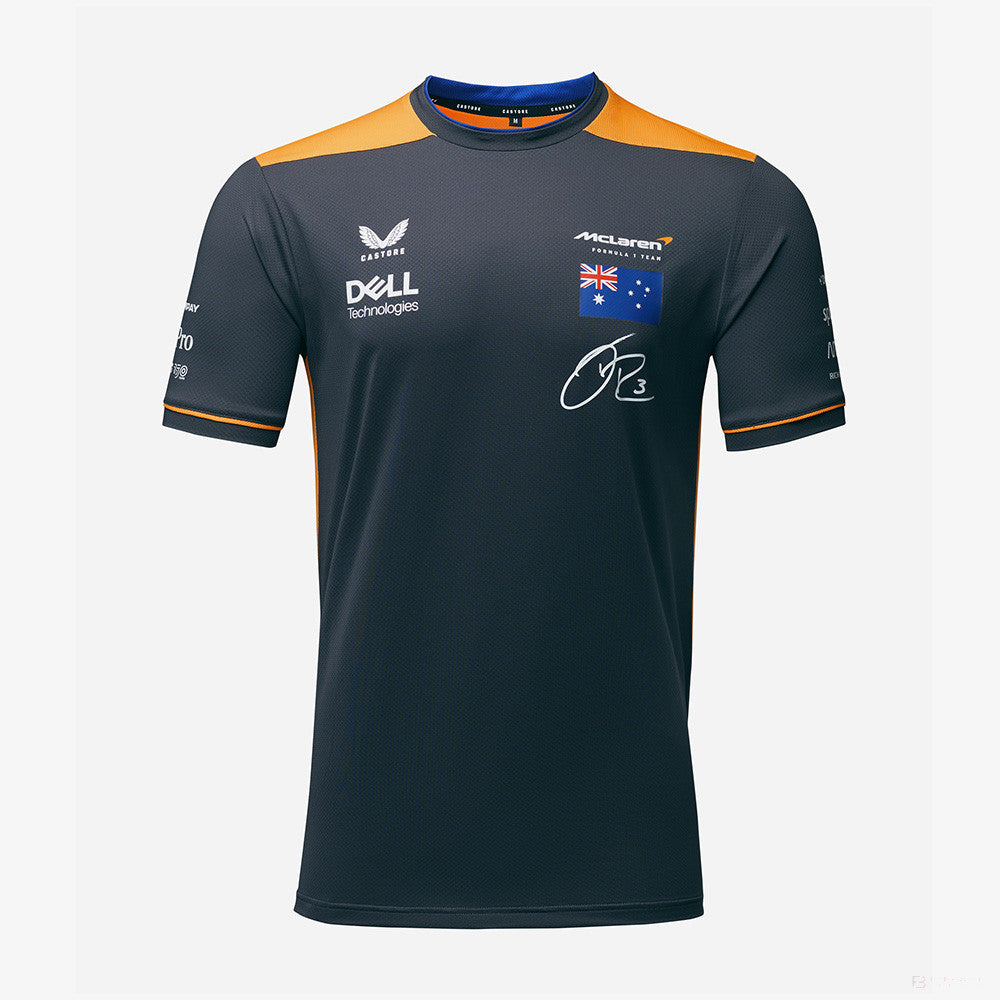 2022, Grise, Daniel Ricciardo Team, McLaren T-shirt - FansBRANDS®