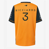 2022, Grise, Daniel Ricciardo Team, McLaren T-shirt - FansBRANDS®