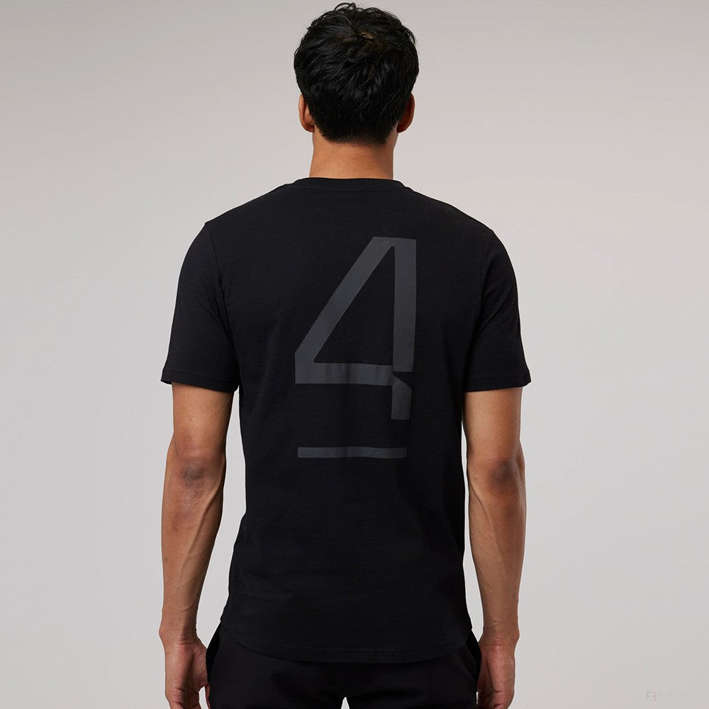 2022, Noir, Lando Norris #4, McLaren T-shirt