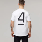 2022, Blanche, Lando Norris #4, McLaren T-shirt