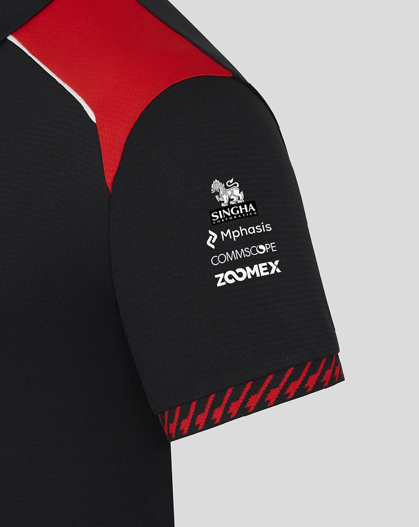 T-shirt Haas F1, équipe, noir