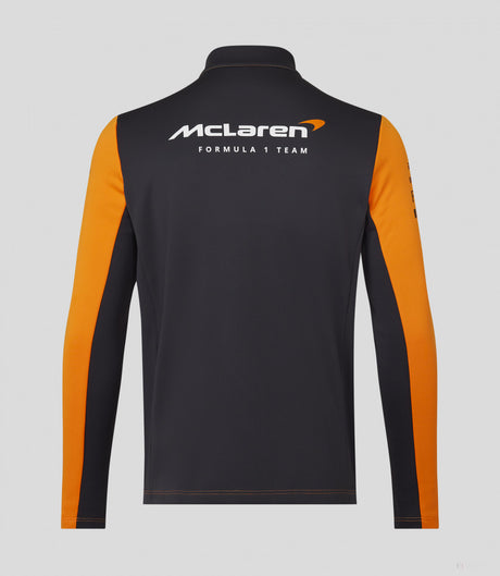 McLaren sweater, 1/4 Zip, team, papaya, 2023
