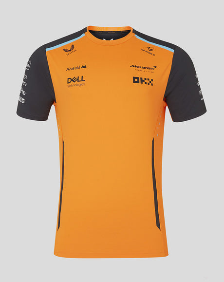 McLaren t-shirt, Castore, équipe, orange, 2024 - FansBRANDS®