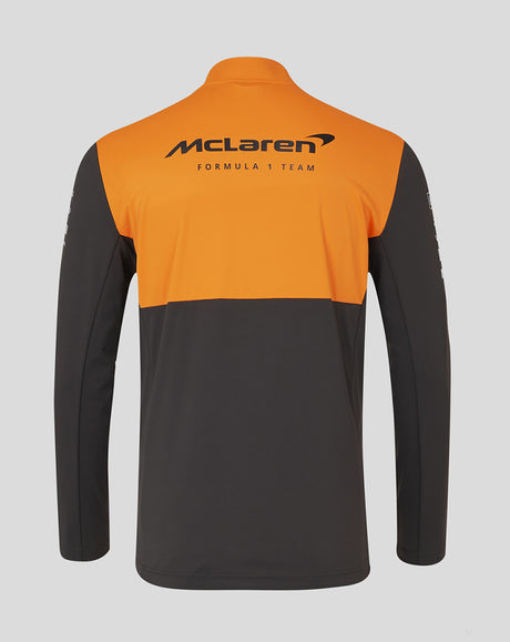 McLaren veste, Castore, équipe, softshell, gris, 2024