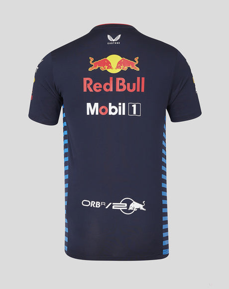 Red Bull t-shirt, Castore, équipe, bleu, 2024