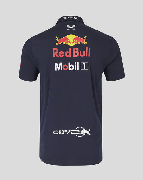 Red Bull chemise, Castore, équipe, bleu, 2024