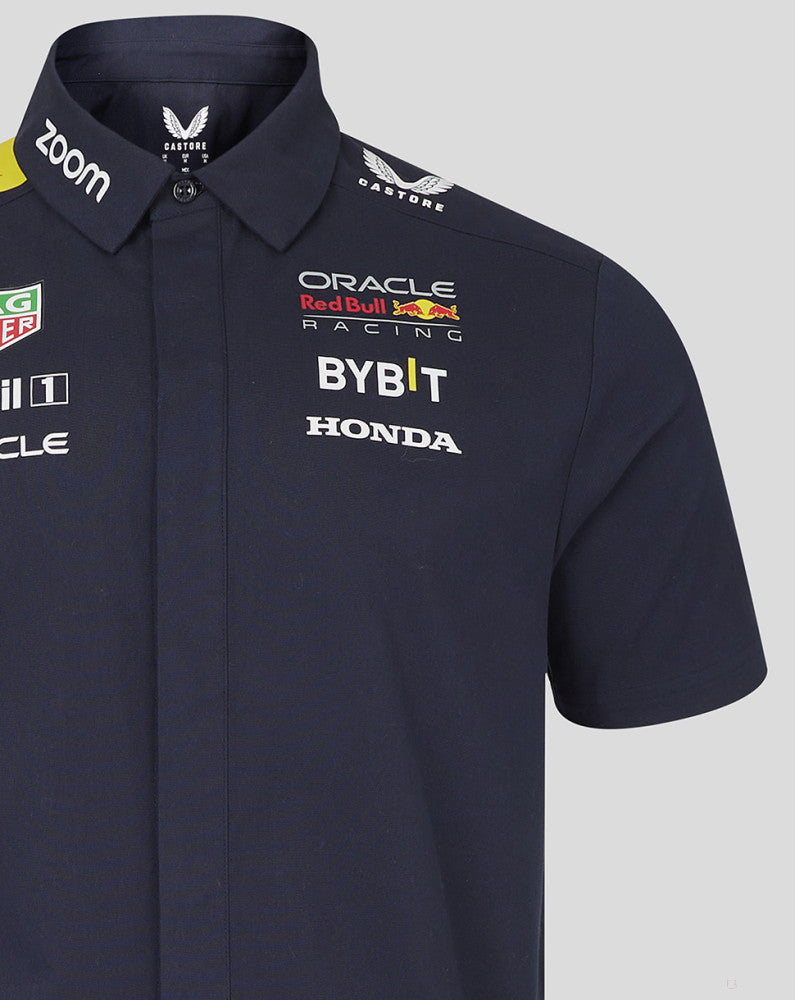 Red Bull chemise, Castore, équipe, bleu, 2024 - FansBRANDS®