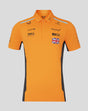 McLaren t-shirt avec col chemise, Castore, Lando Norris, orange - FansBRANDS®