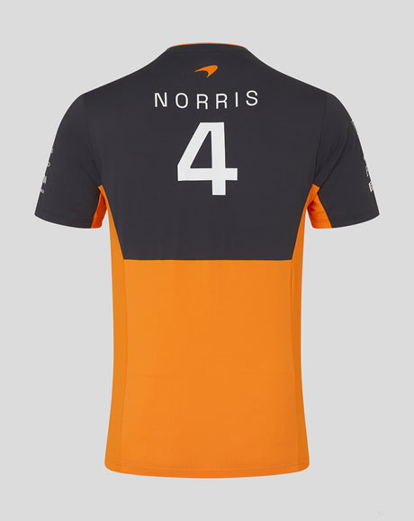 McLaren t-shirt, Castore, Lando Norris, orange - FansBRANDS®