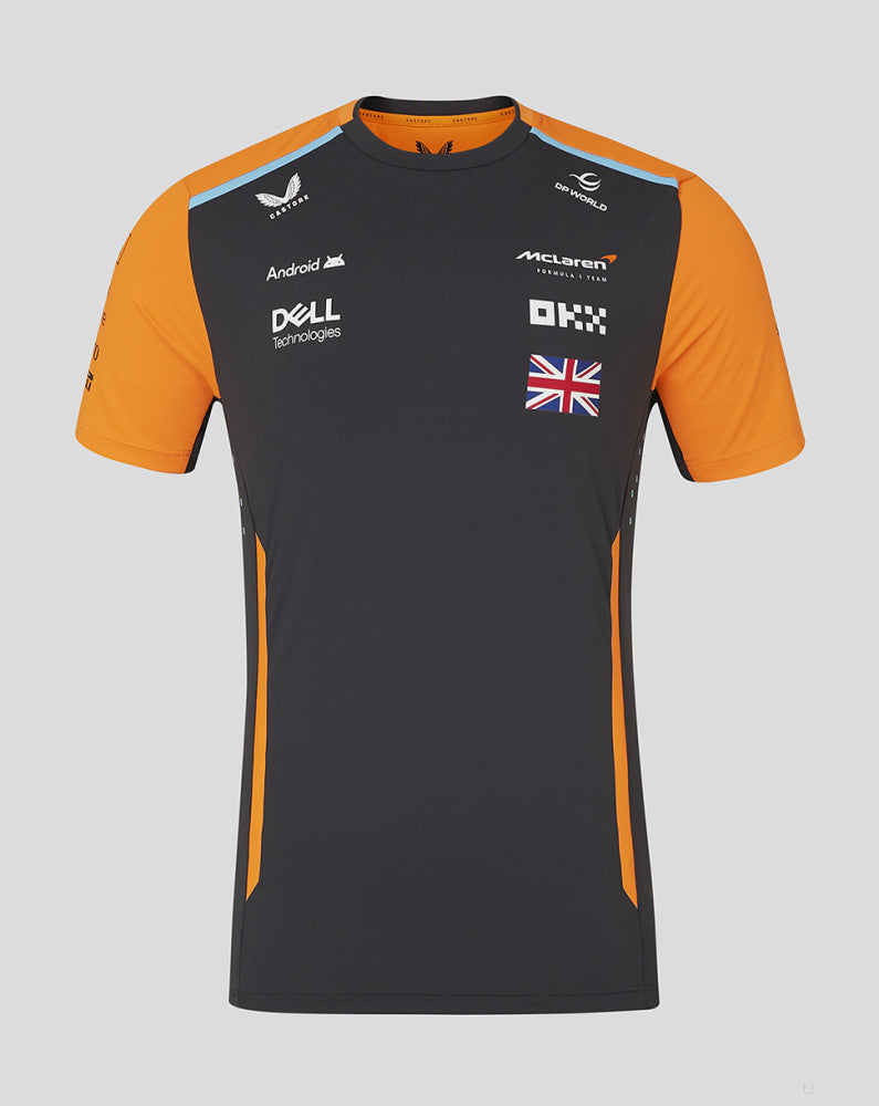 McLaren t-shirt, Castore, Lando Norris, gris - FansBRANDS®