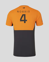 McLaren t-shirt, Castore, Lando Norris, gris - FansBRANDS®