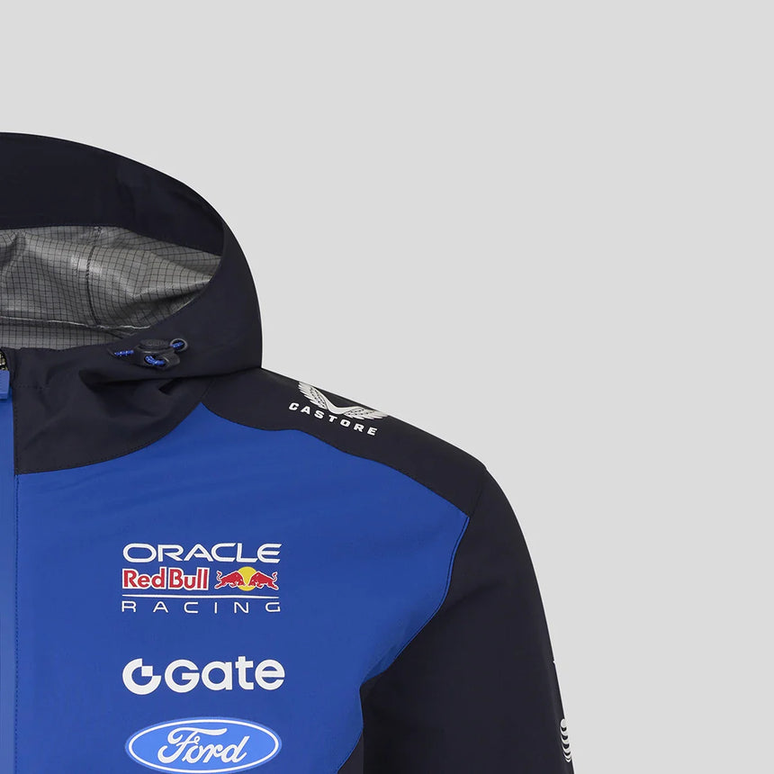 Veste imperméable Red Bull, équipe, bleue