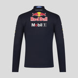 Sweat-shirt Red Bull, équipe, 1/4 zip, bleu
