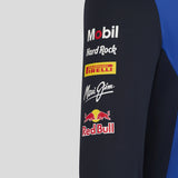 Sweat-shirt Red Bull, équipe, 1/4 zip, bleu