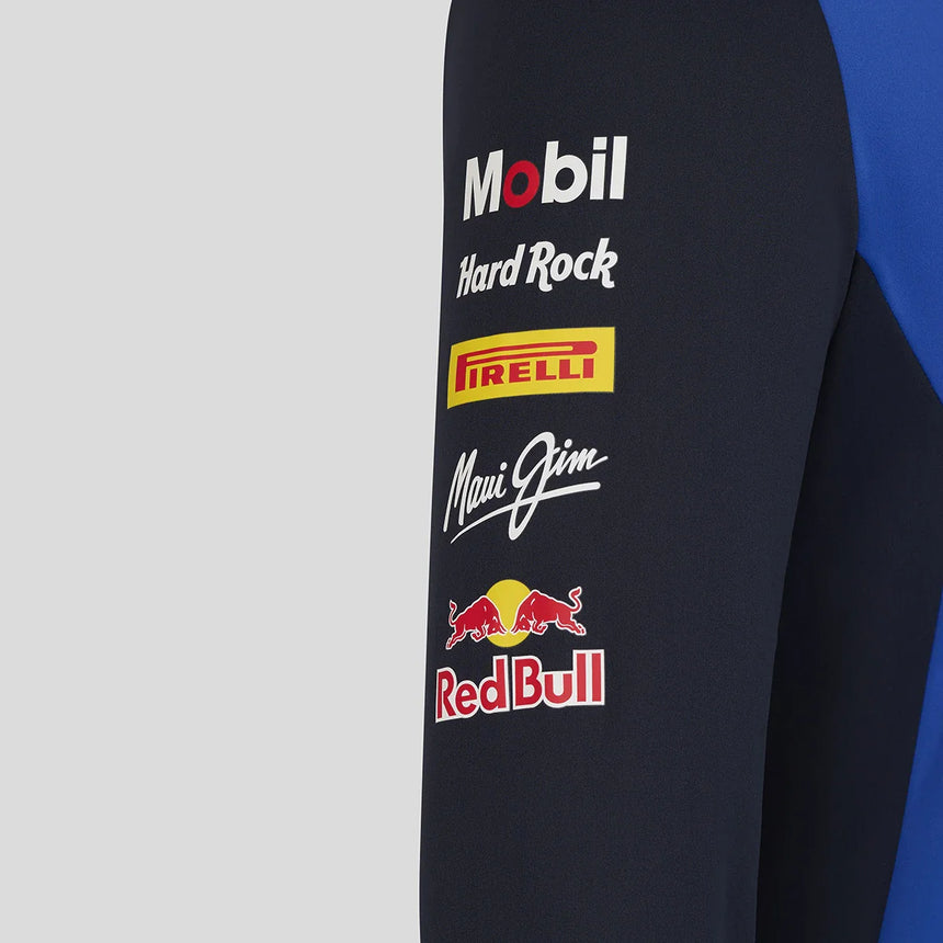 Sweat-shirt Red Bull, équipe, 1/4 zip, bleu
