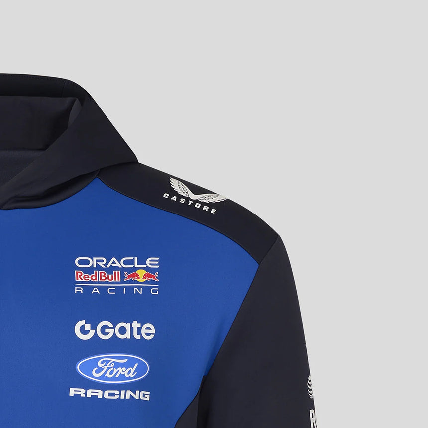 Sweat à capuche Red Bull, équipe, bleu