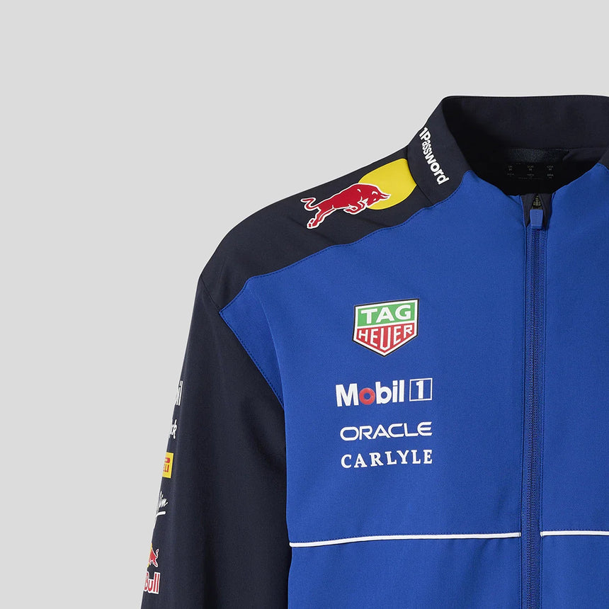 Veste Red Bull, bomber, équipe, bleu