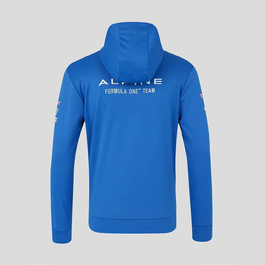 Sweat à capuche Alpine, équipe, bleu