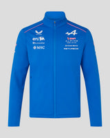 Veste softshell alpine, équipe, bleu, 2026