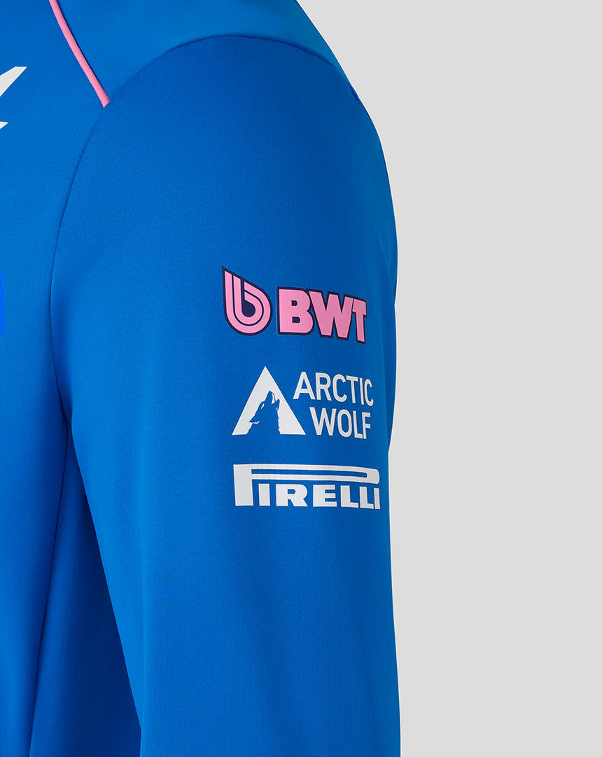 Veste softshell alpine, équipe, bleu, 2026