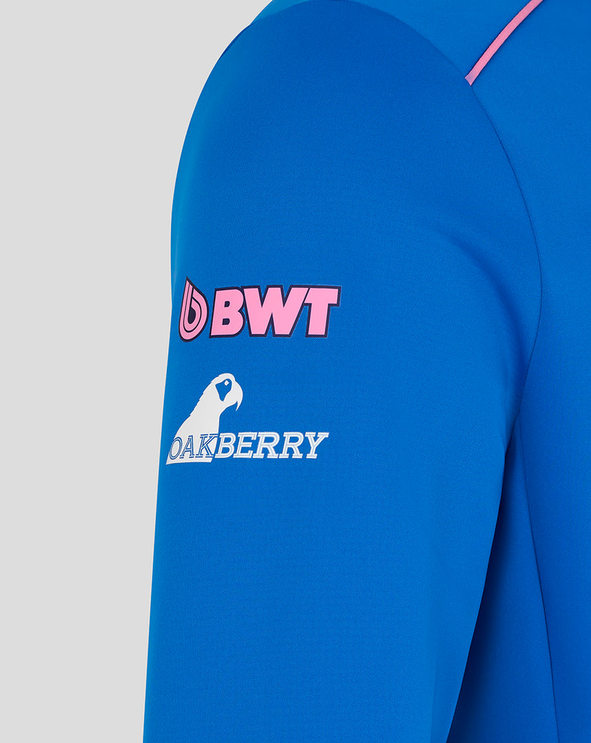 Veste softshell alpine, équipe, bleu, 2026