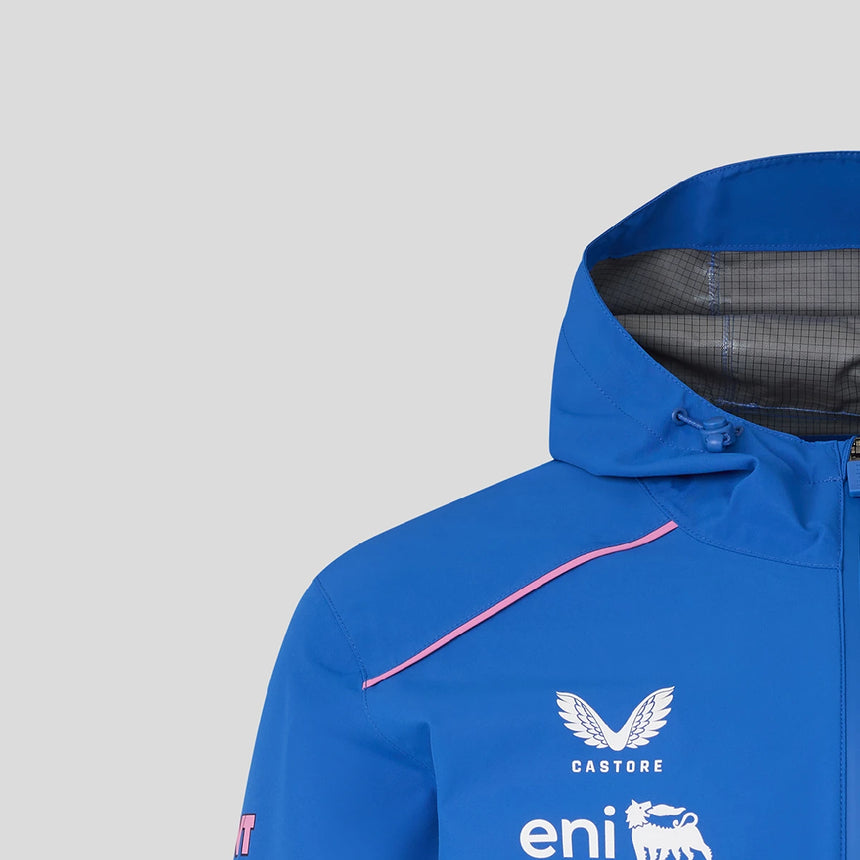 Veste de pluie Alpine, équipe, bleu