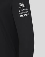 Sweat-shirt Haas F1, à zip 1/4, équipe, noir