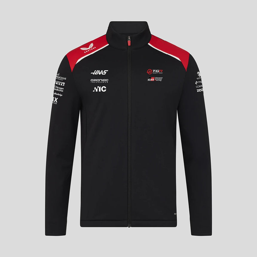 Veste softshell Haas F1, équipe, noire