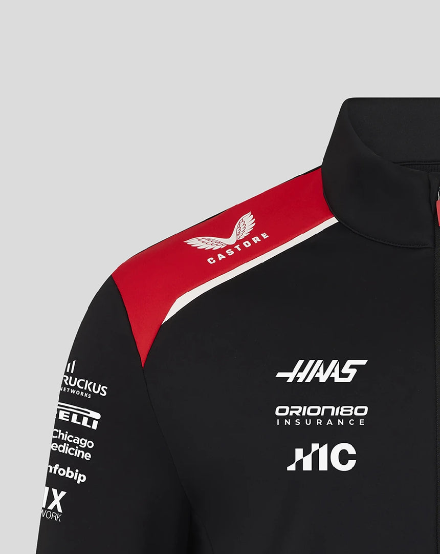 Veste softshell Haas F1, équipe, noire